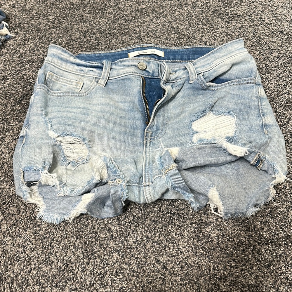 High waisted shorts
